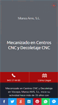 Mobile Screenshot of mecanizados-marsa.com